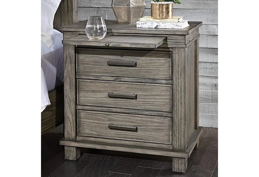 Glacier Point Nightstand by AAmerica at Esprit Decor Home Furnishings